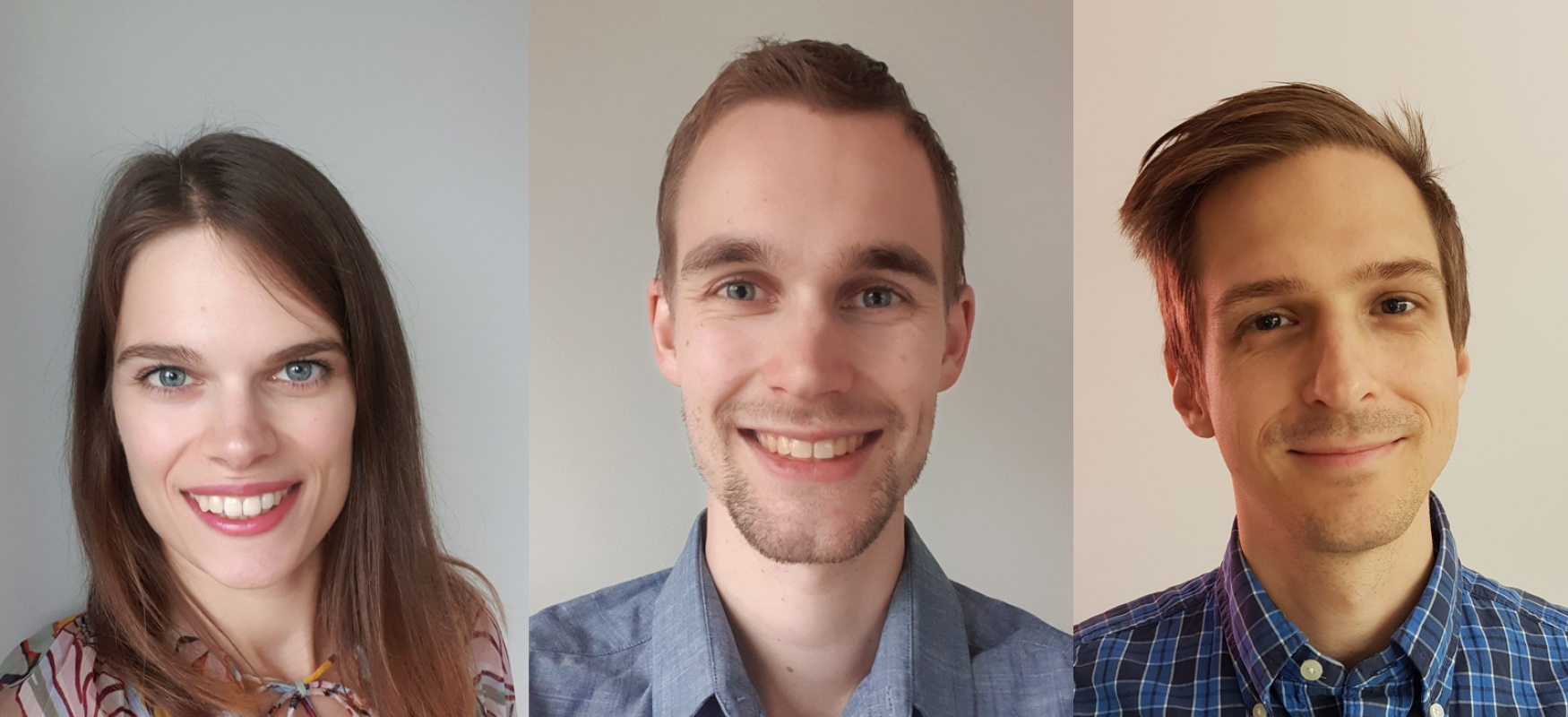 Team Helfi the three winners of the Nordic Health hackathon 2020