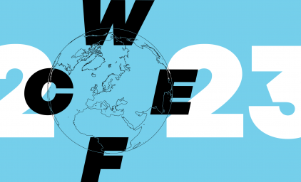 Logo til World Circular Economy Forum 2023