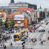 Traffic in Copenhagen.