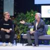 On stage at the Nordic Scale-up Summit 2019 at Arctic15 in Helsinki.