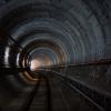 circular tunnel with light at the end