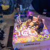 Emil on stage moderating the panel debate at Tonik